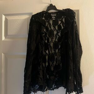 Black Lace Shaw